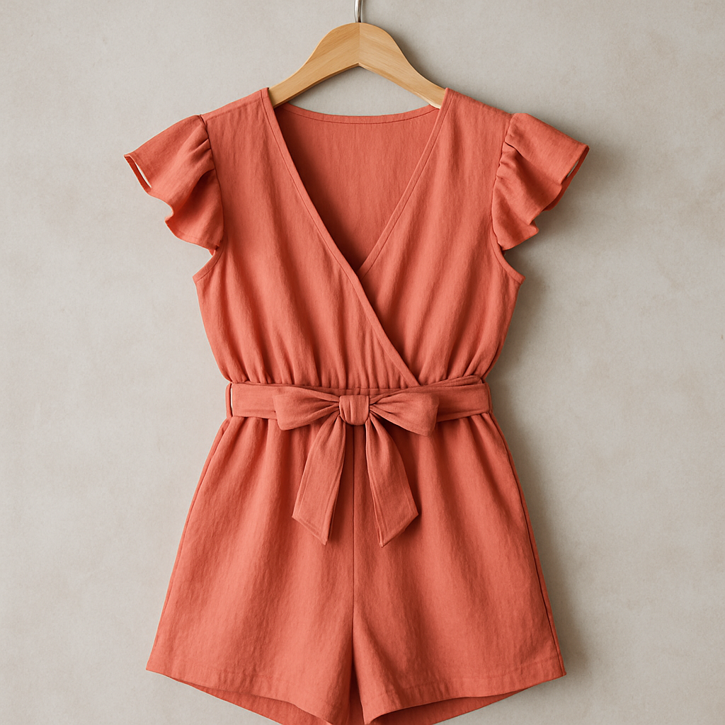 Tie Waist Romper