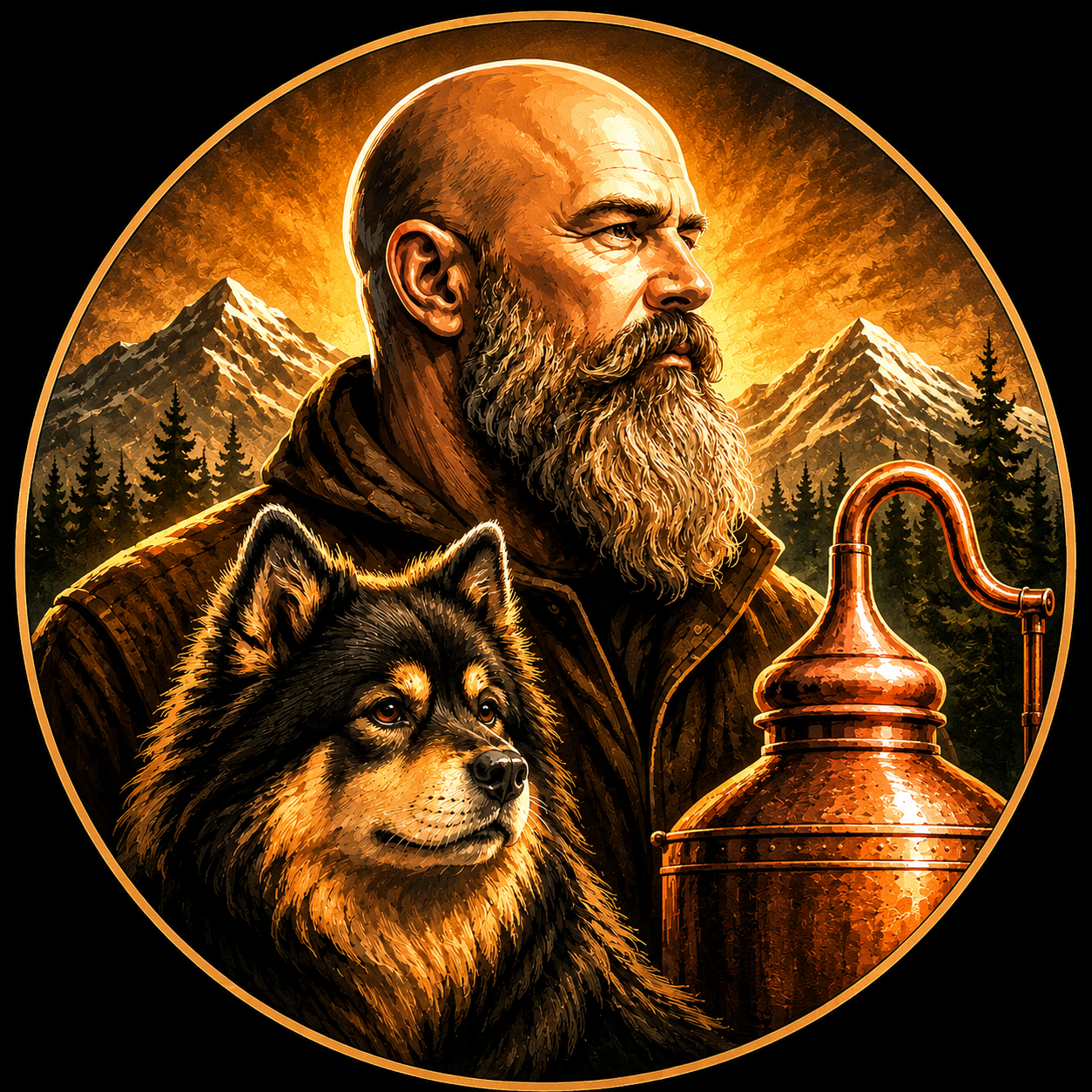 No Rule Distiller logo
