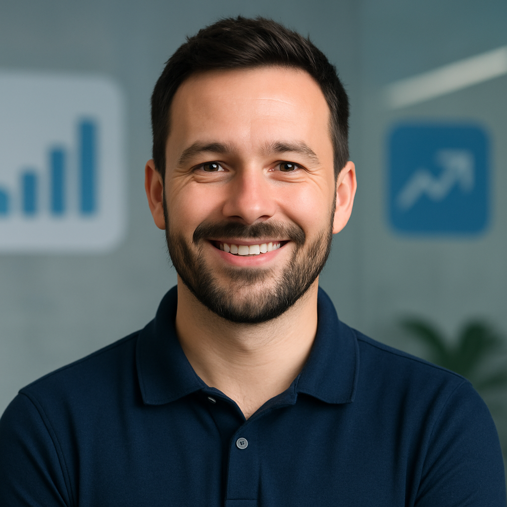 Happy affiliate marketing partner