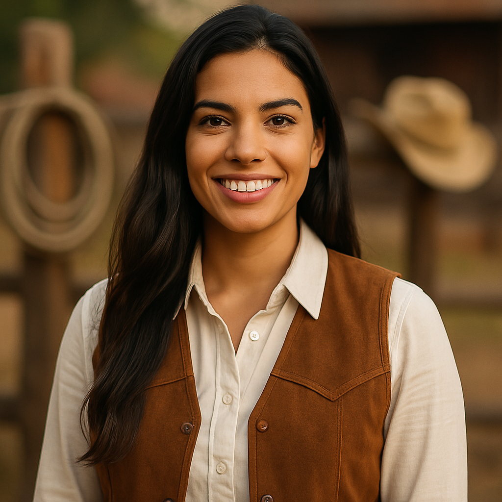 Foto de Vanessa Lima, parceira Bolada Sertaneja