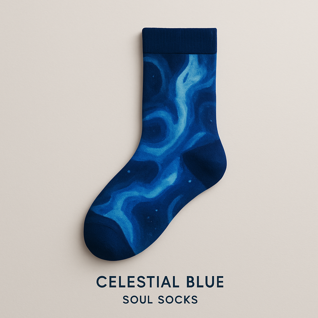 Celestial Blue Soul Socks