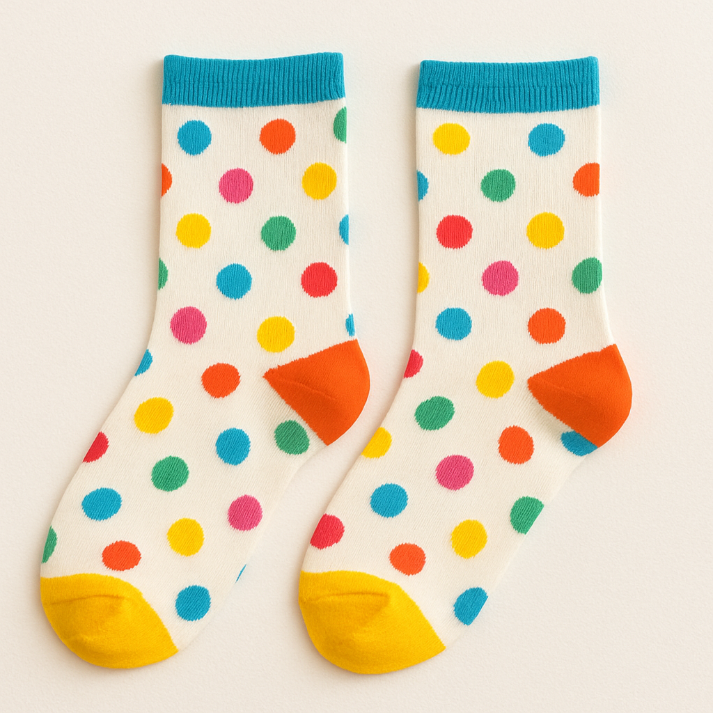Playful Dots Soul Socks
