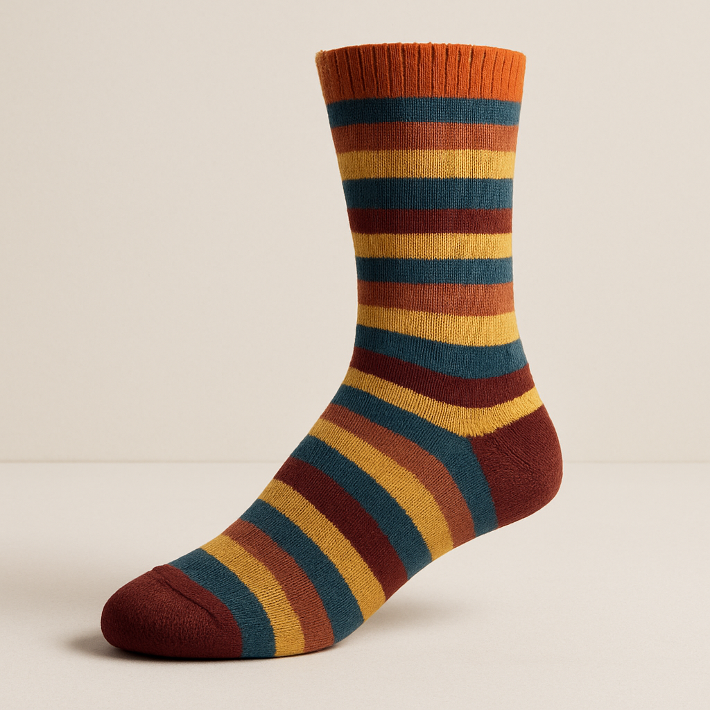 Soulful Stripes socks alternate angle 1