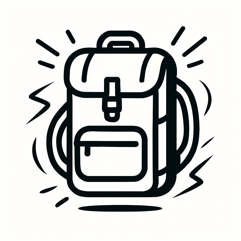 Travel Backpack Icon