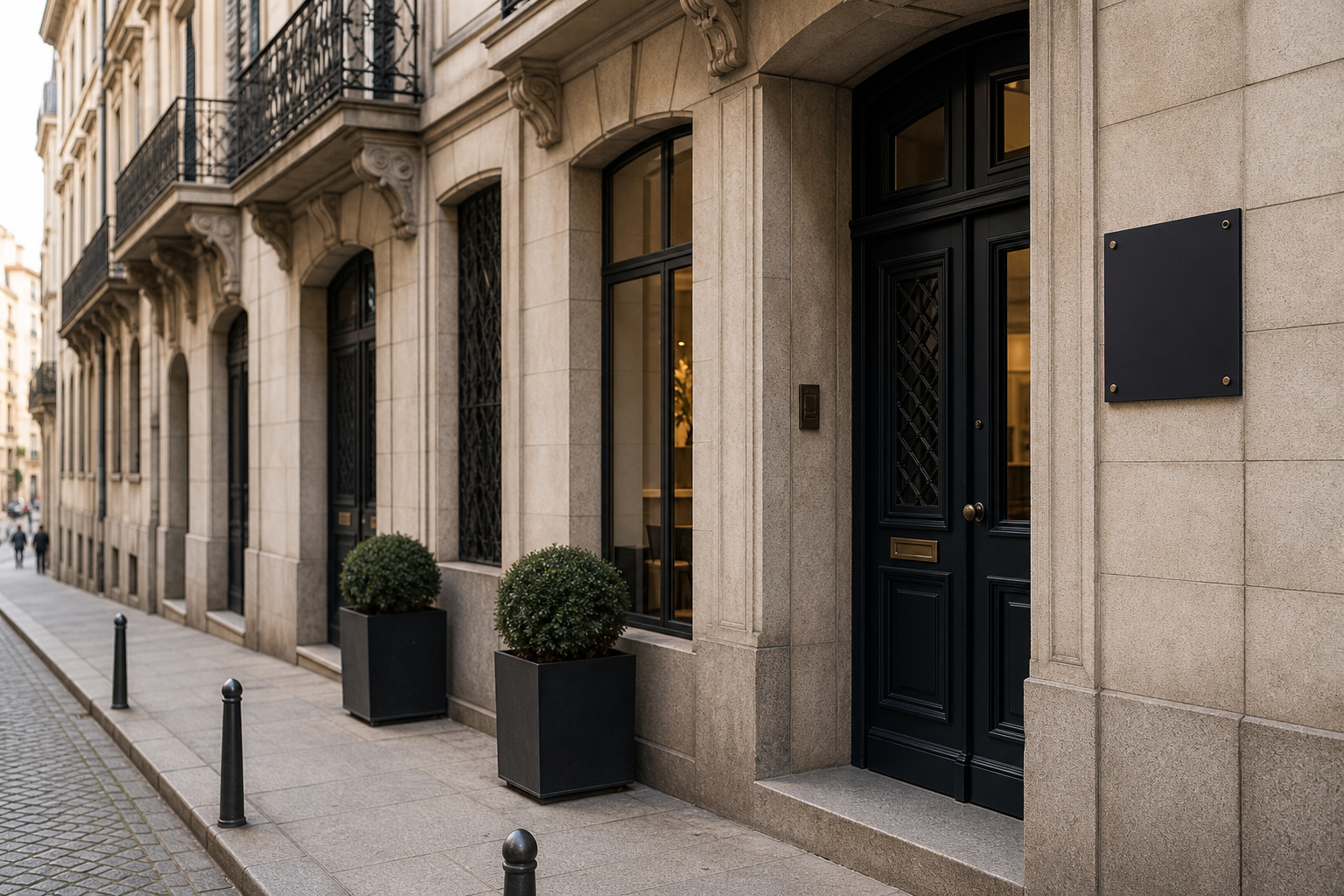 Real-photo placeholder of a refined law office exterior in Porto or a Porto streetscape
