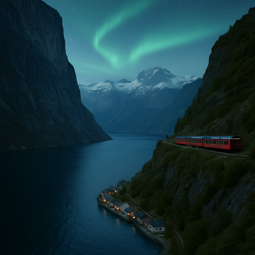 Norway fjords and scenic rail routes