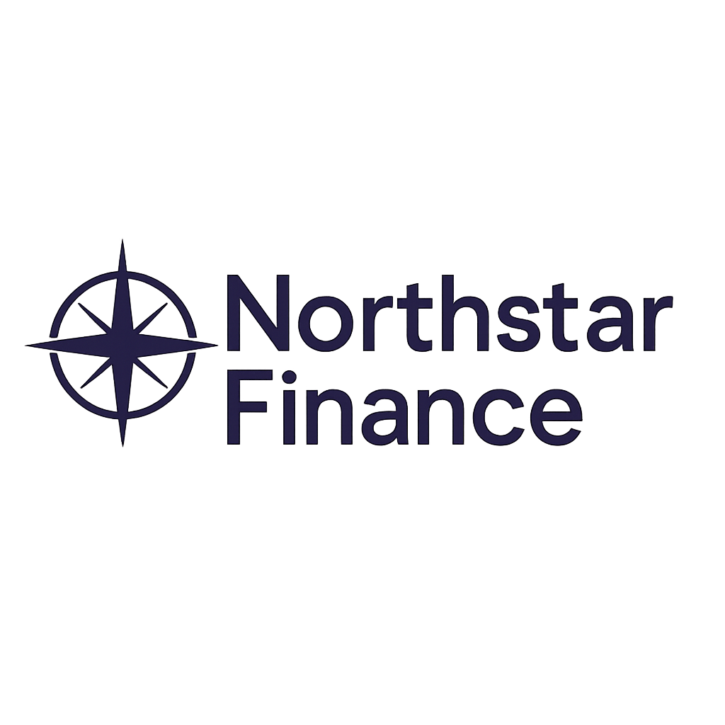 Northstar Finance monochrome enterprise wordmark logo
