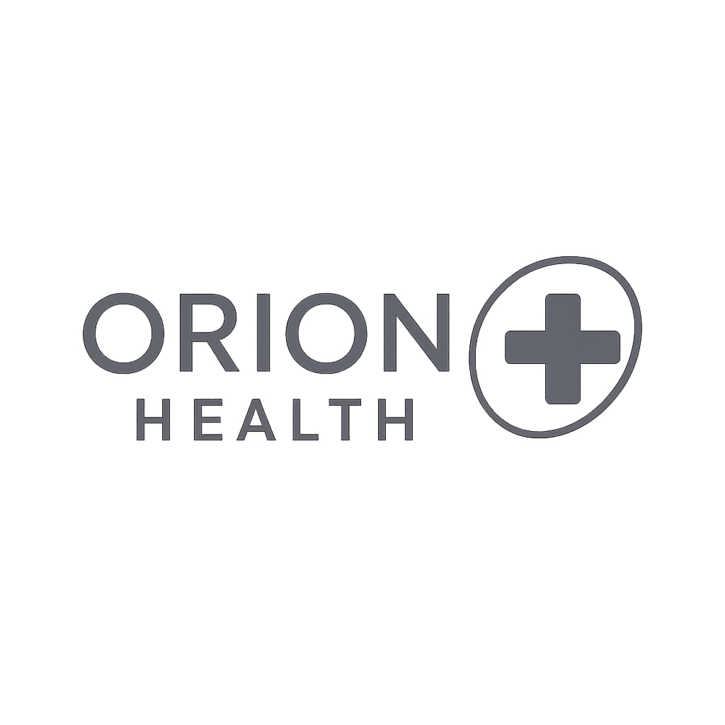 Orion Health premium enterprise wordmark logo