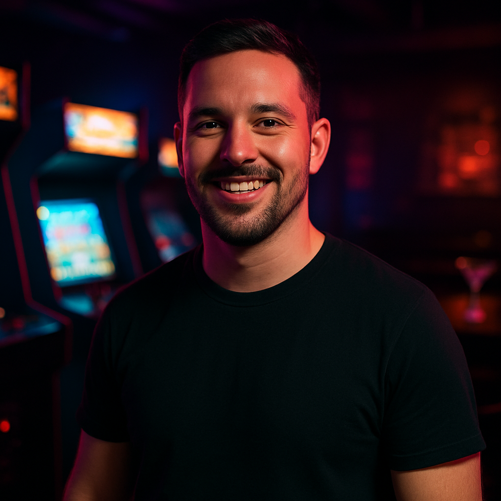 Alex Vega portrait at Pixel Pulse