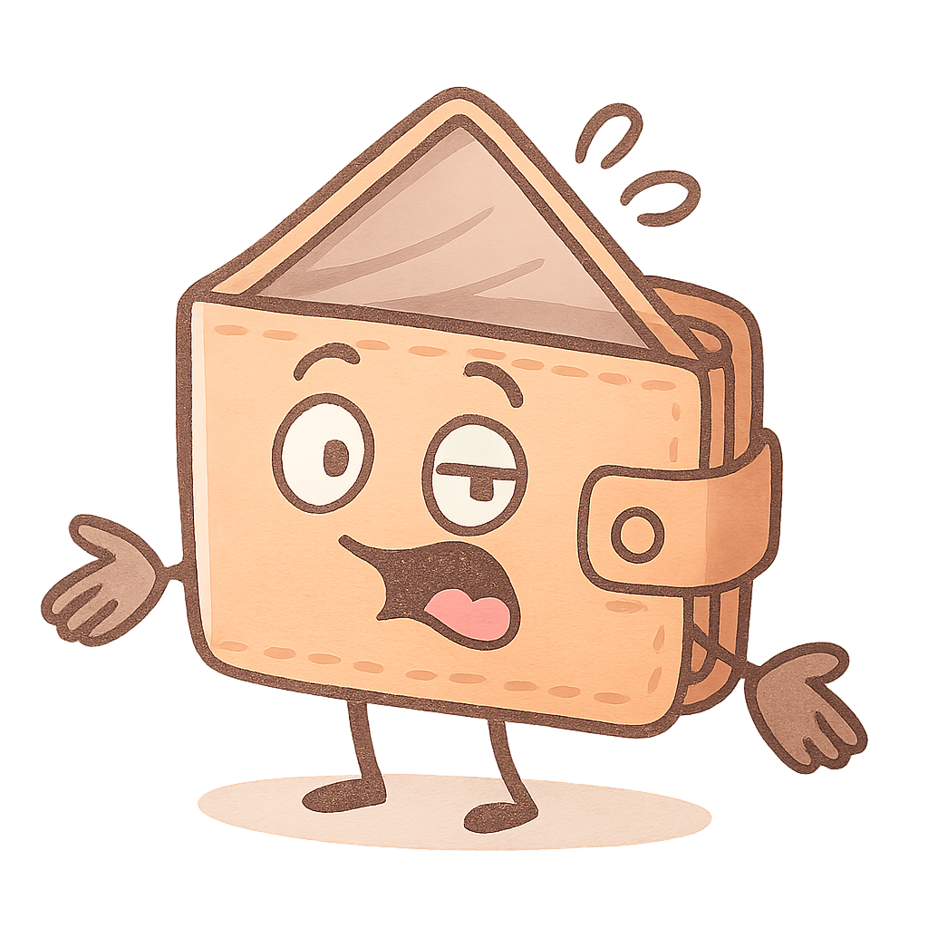 Ícone de carteira vazia