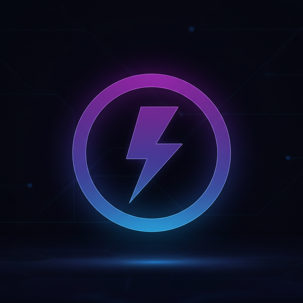 Lightning bolt symbolizing productivity boost