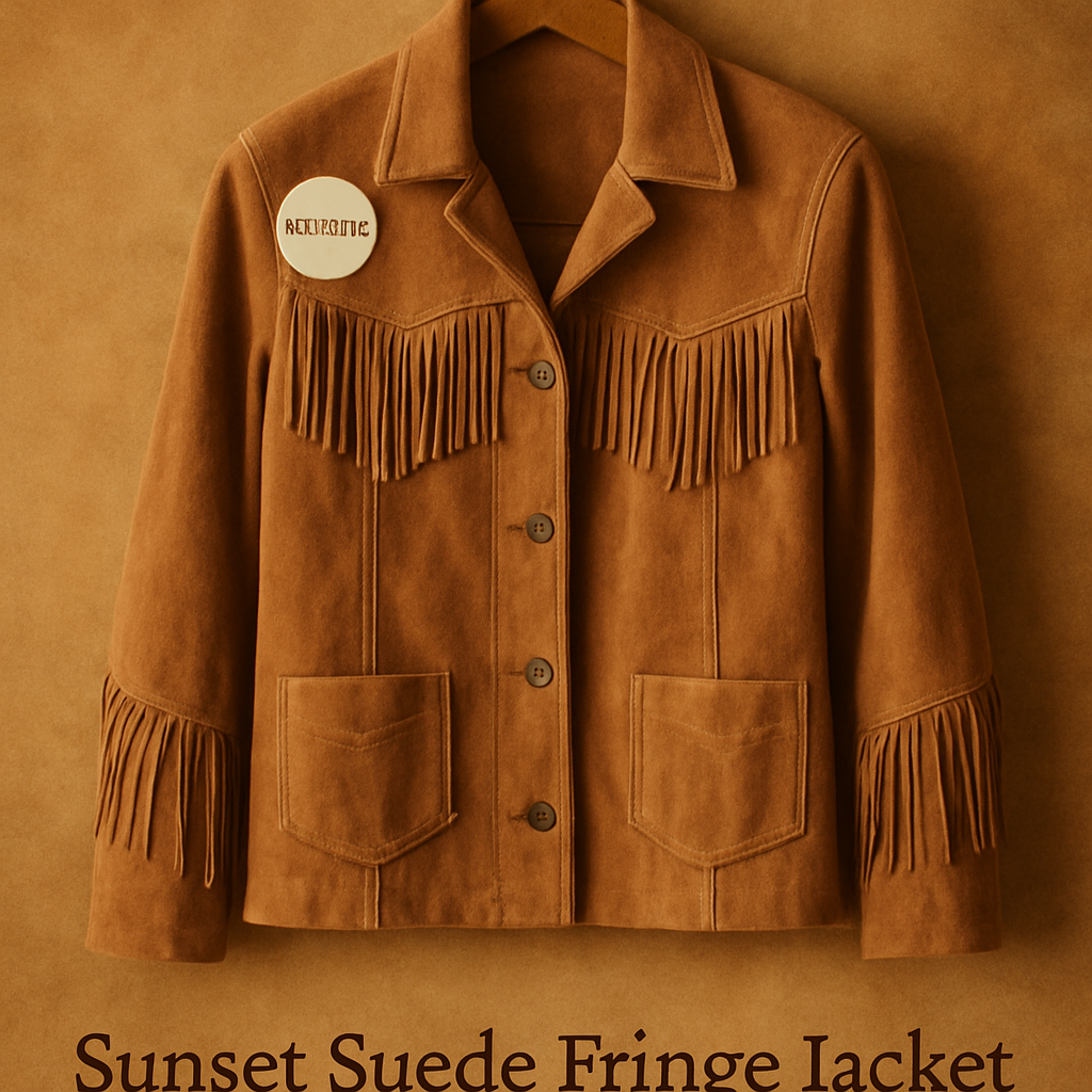Sunset Suede Fringe Jacket