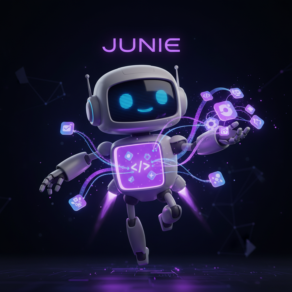 Junie agent mascot