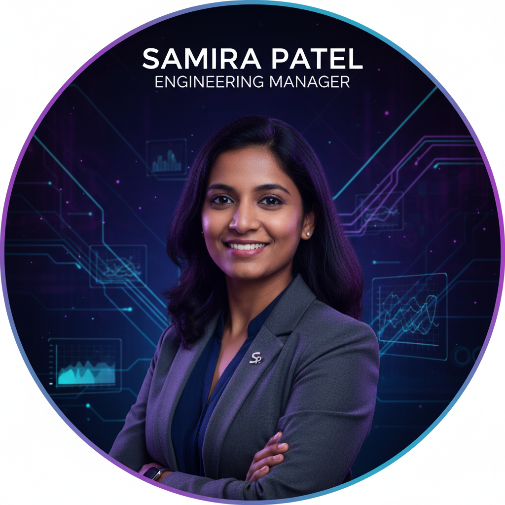 Samira Patel, Engineering Manager, champion for LLM adoption in developer onboarding