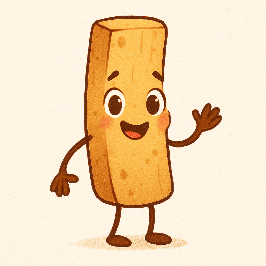 Аватаp: картопля-фрі мультяшний персонаж