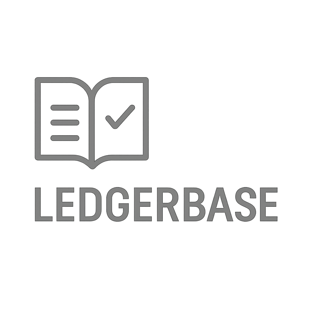 LedgerBase accounting integration placeholder logo