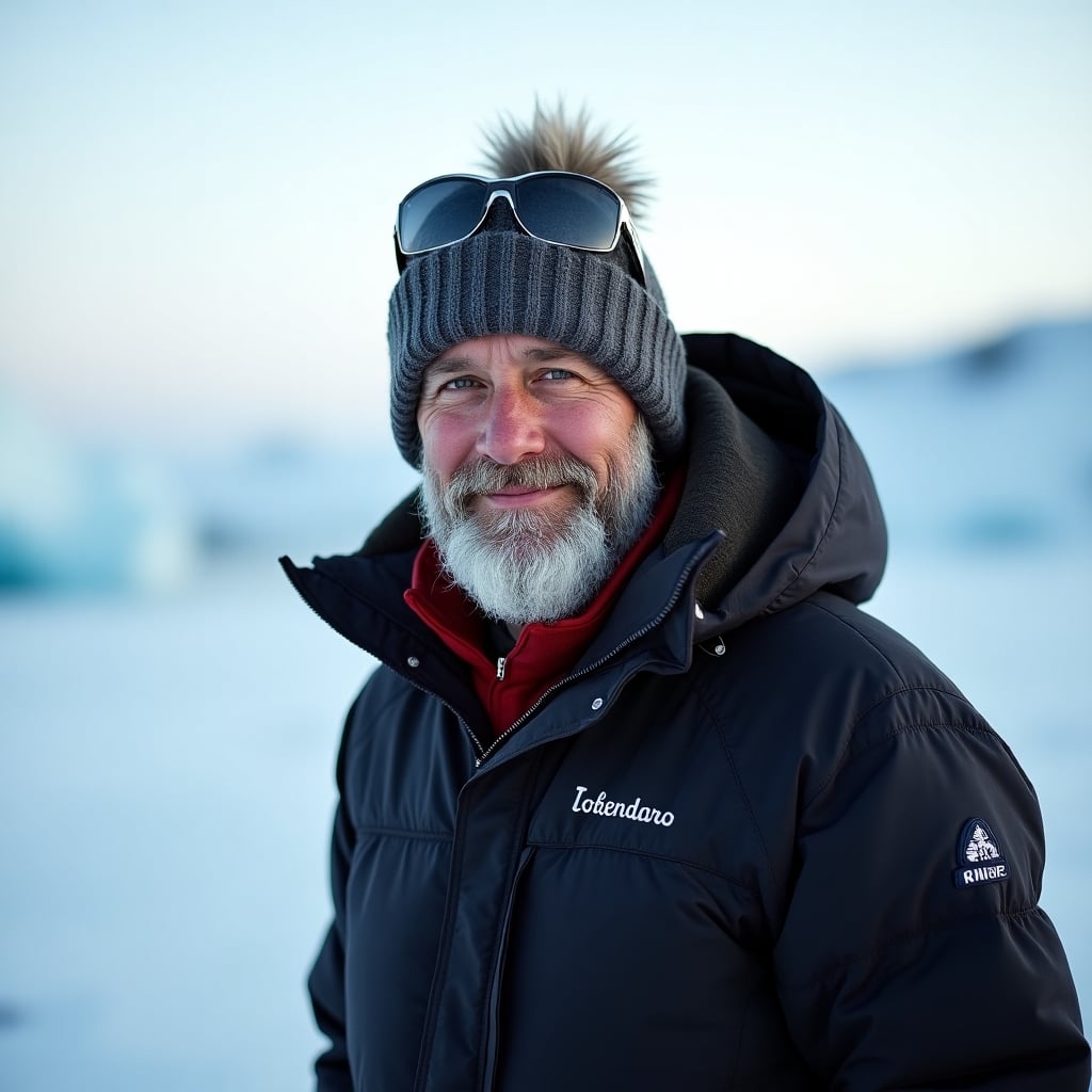 Photo of Erik Johansen, Arctic explorer