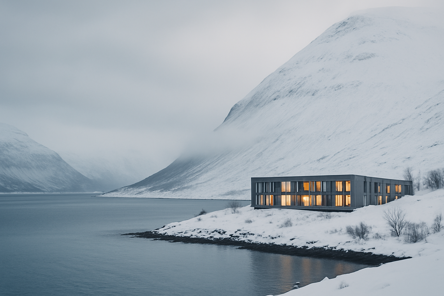 Scenic landscape for Northern Winter Quiet