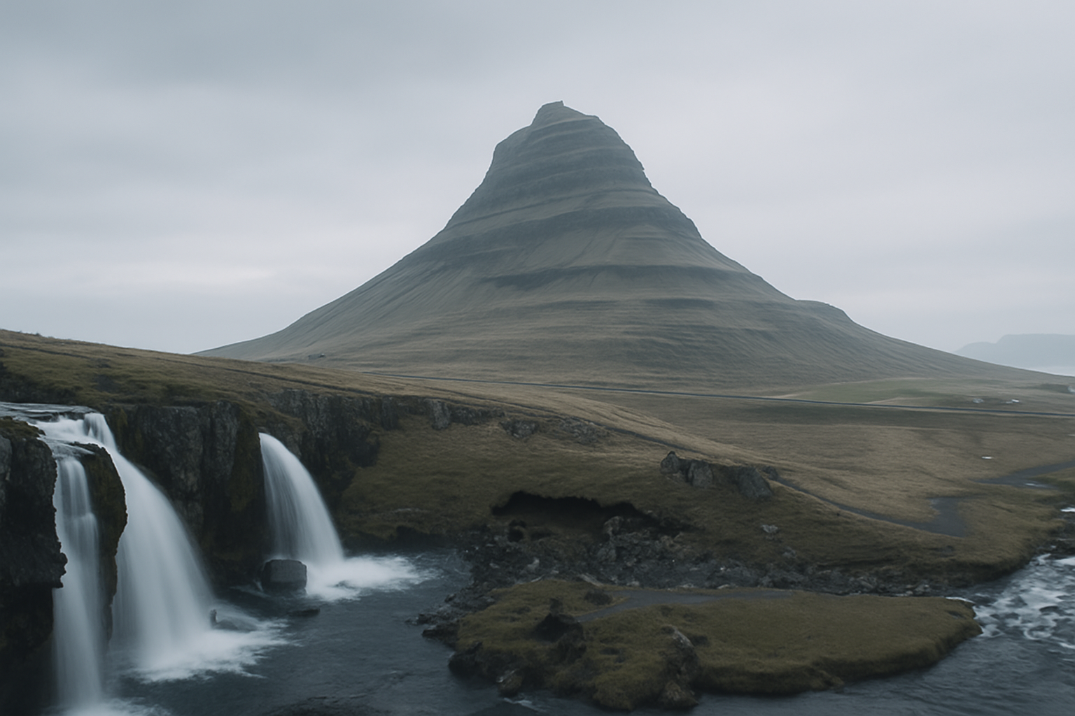 Scenic landscape of Iceland
