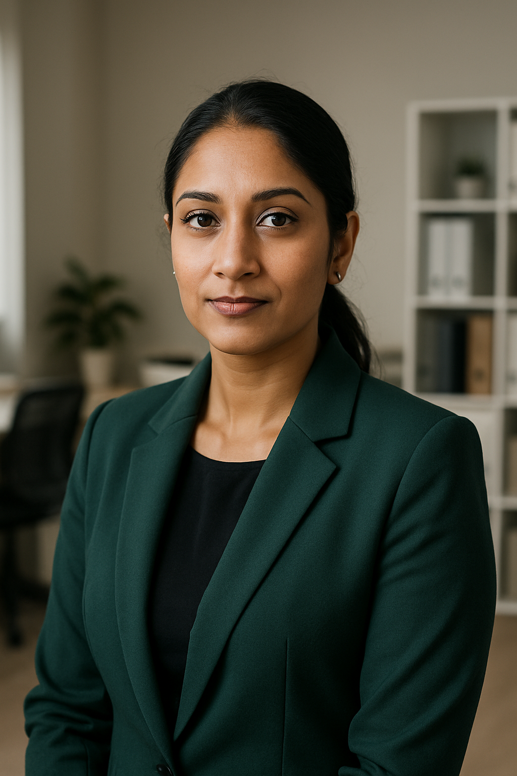 Portrait of Priya Shah, Chief Operations and Compliance Officer