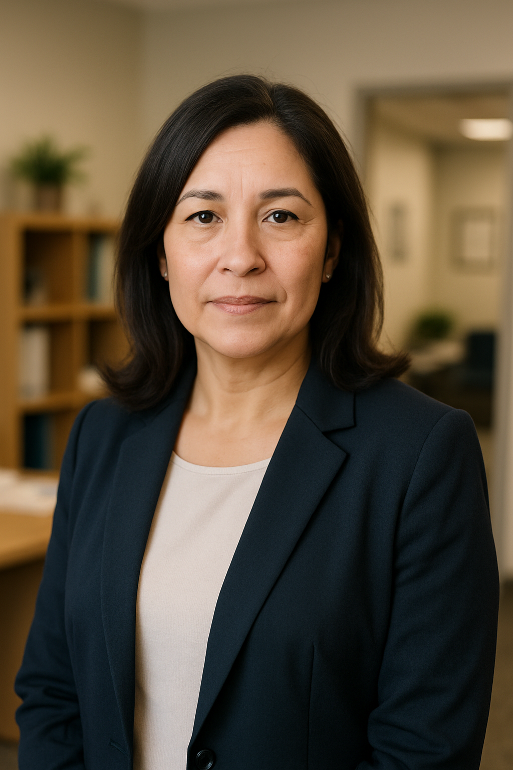 Portrait of Elena Martinez, President and Chief Executive Officer