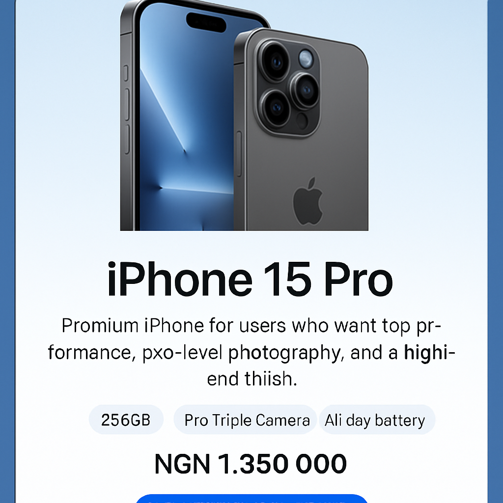 iPhone 15 Pro