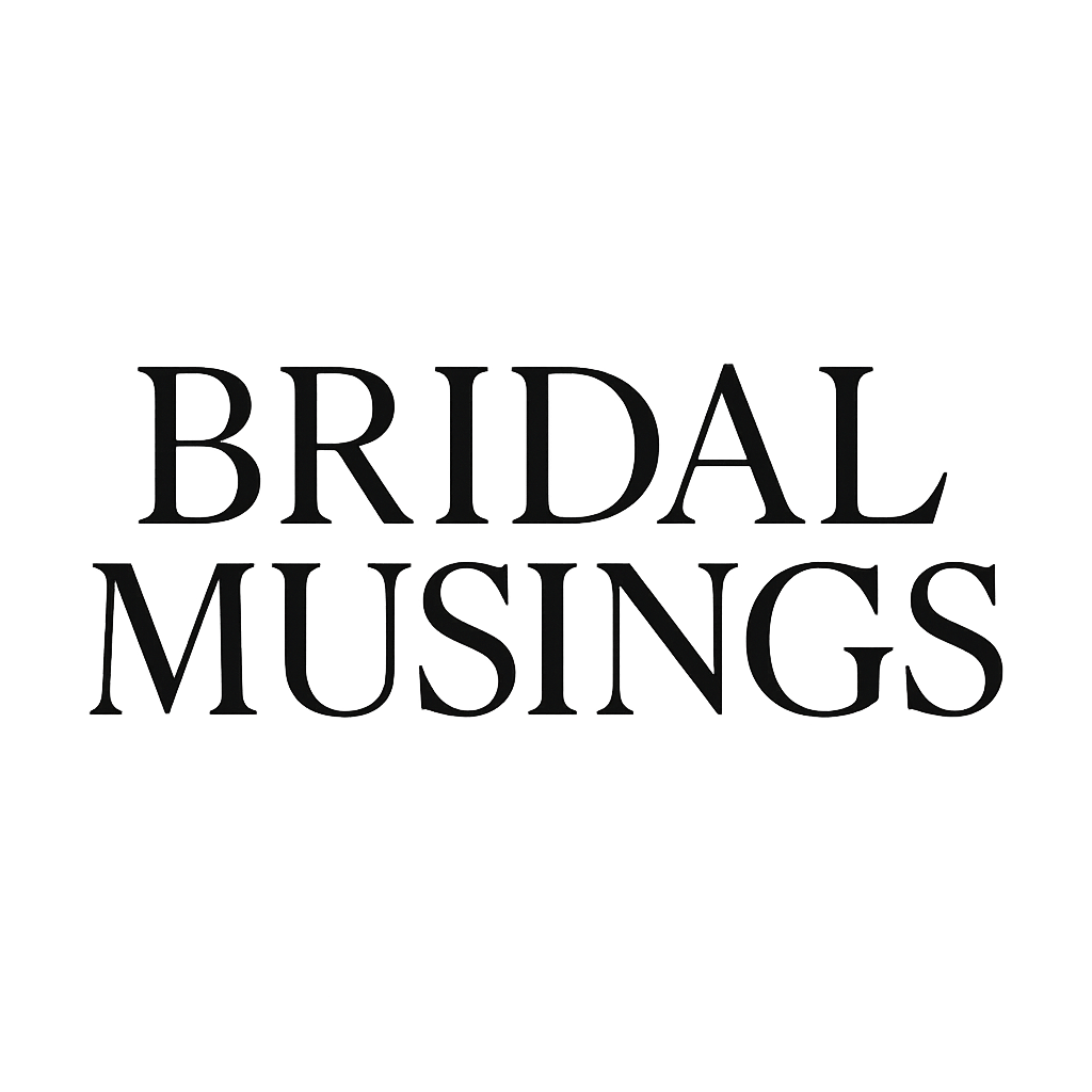Bridal Musings publication logo in monochrome
