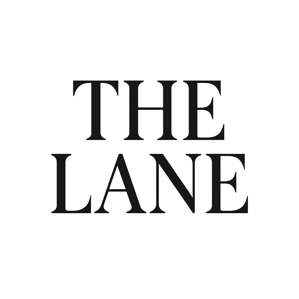 The Lane bridal platform logo in monochrome