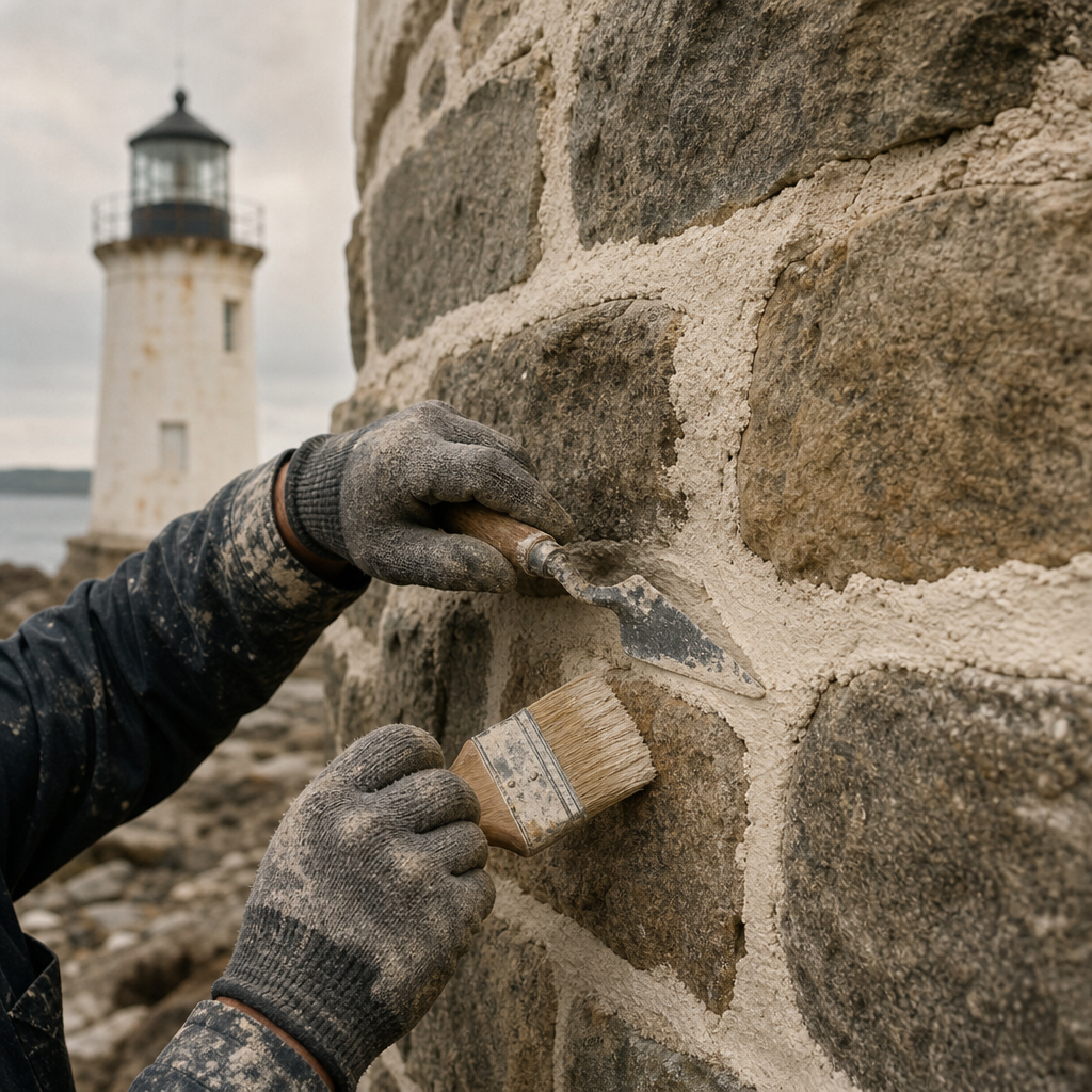 Restoration work detail
