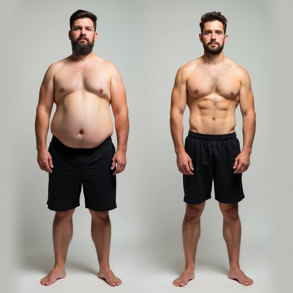 Client before transformation