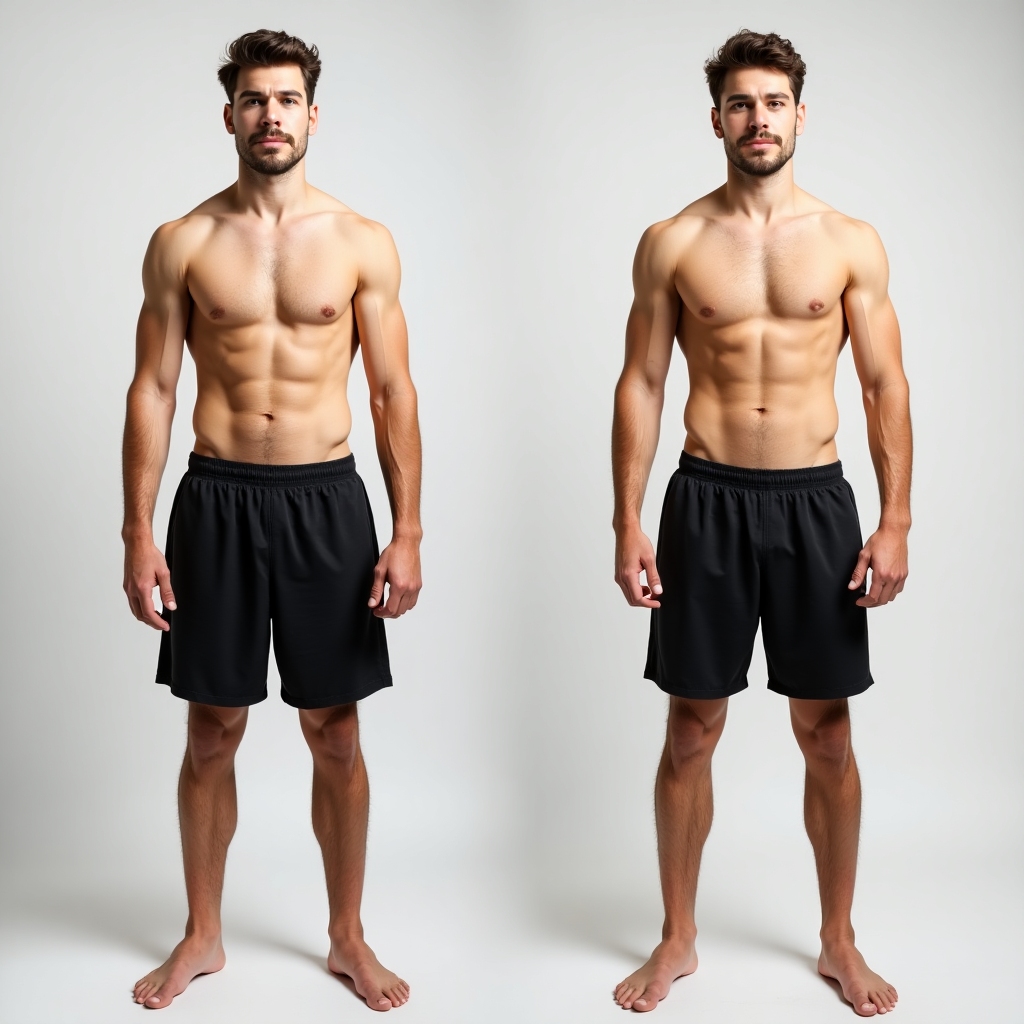 Client after 12-week transformation