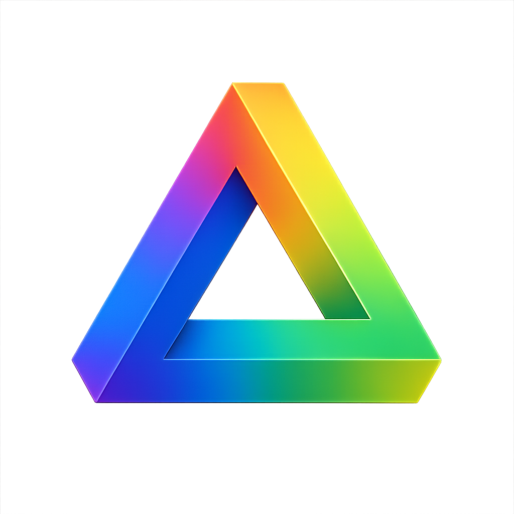 Penrose triangle logo