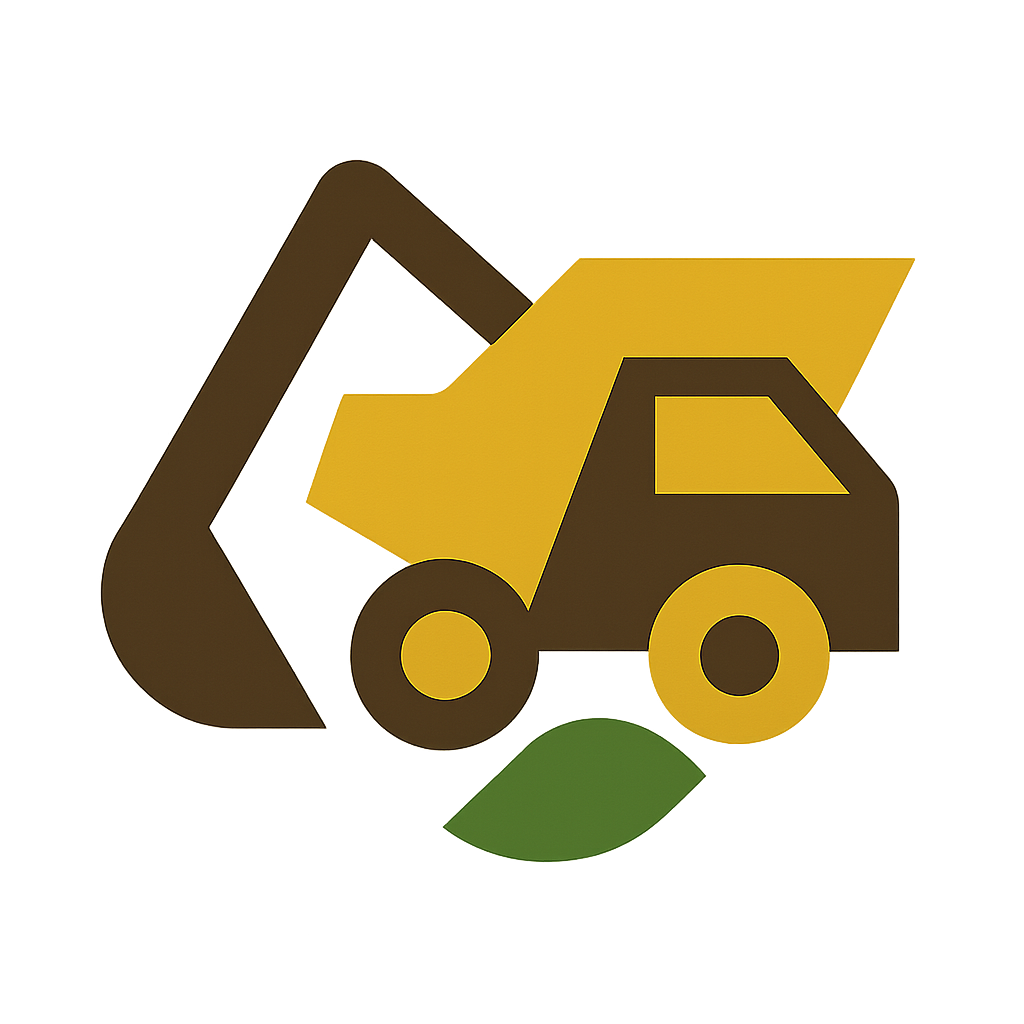 RG Terraplanagem e Transportes - Logo