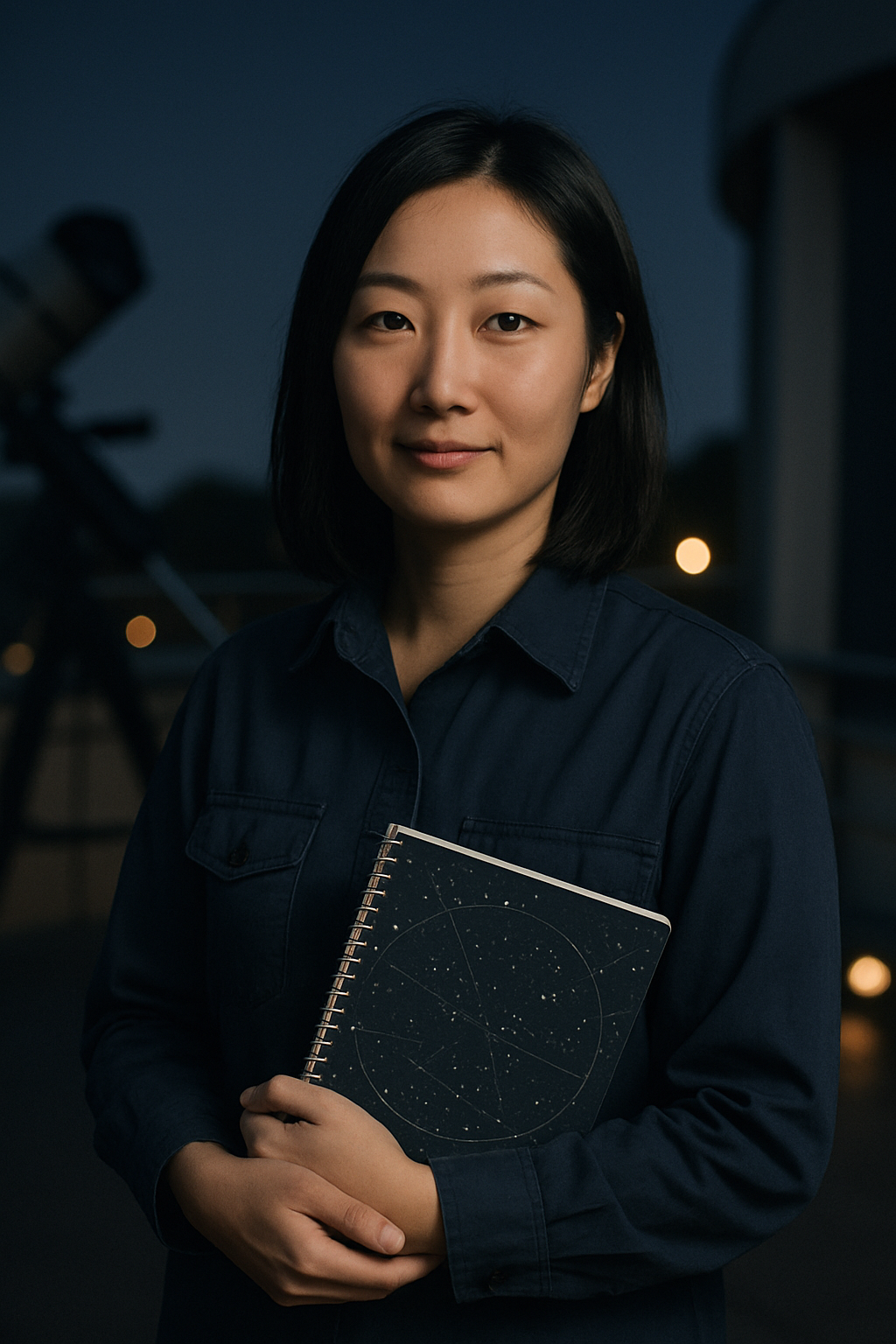 Portrait of Aisha Kim, constellation guide contributor