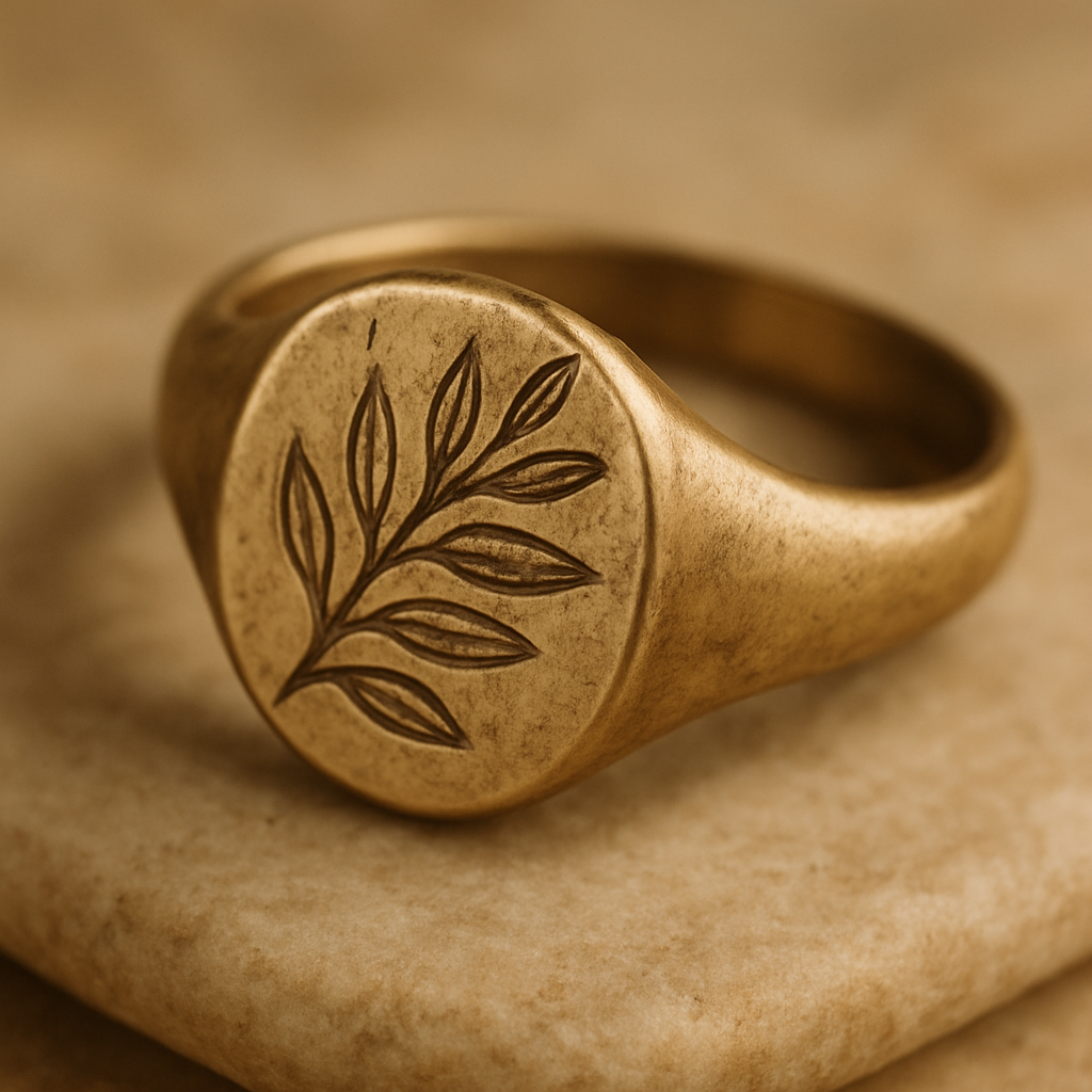 Meadow Signet Ring