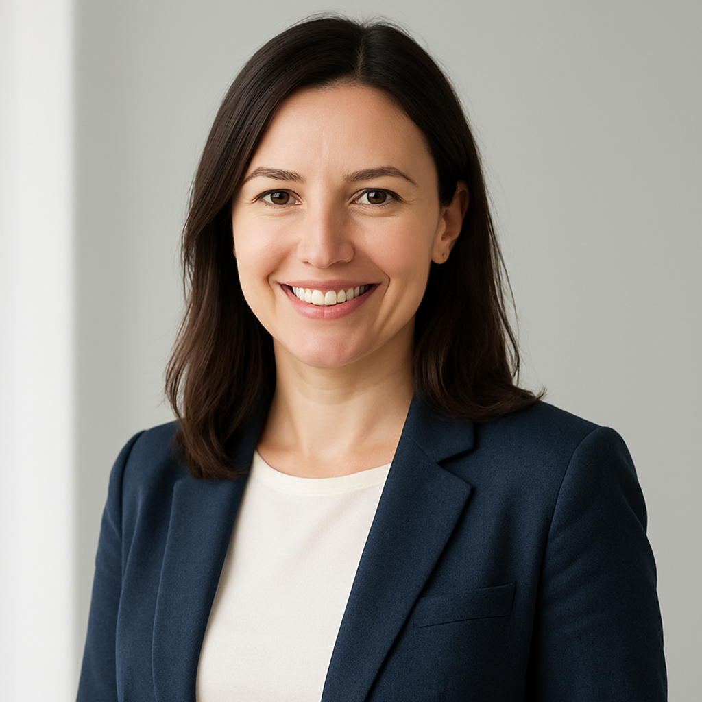 Olha Melnyk, Kyiv real estate agent portrait