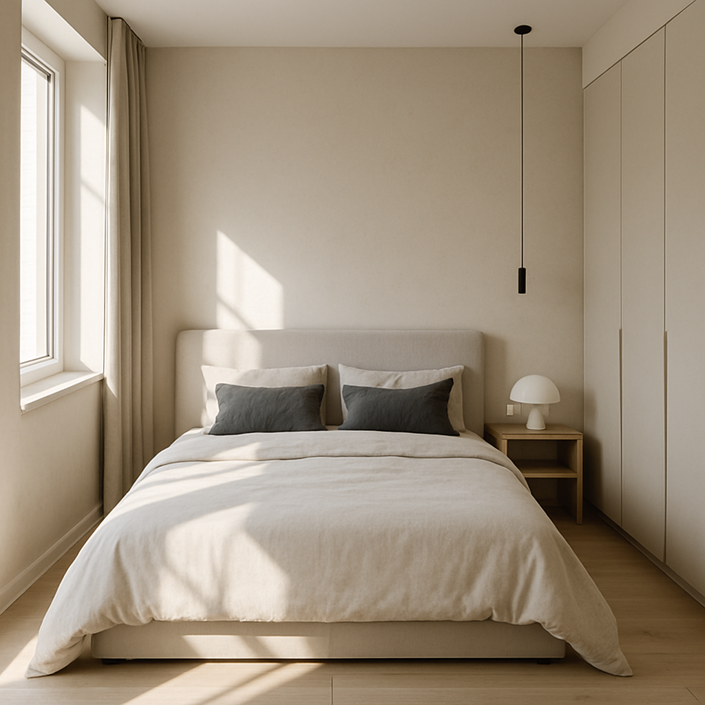 Modern bedroom, Shevchenkivskyi apartment