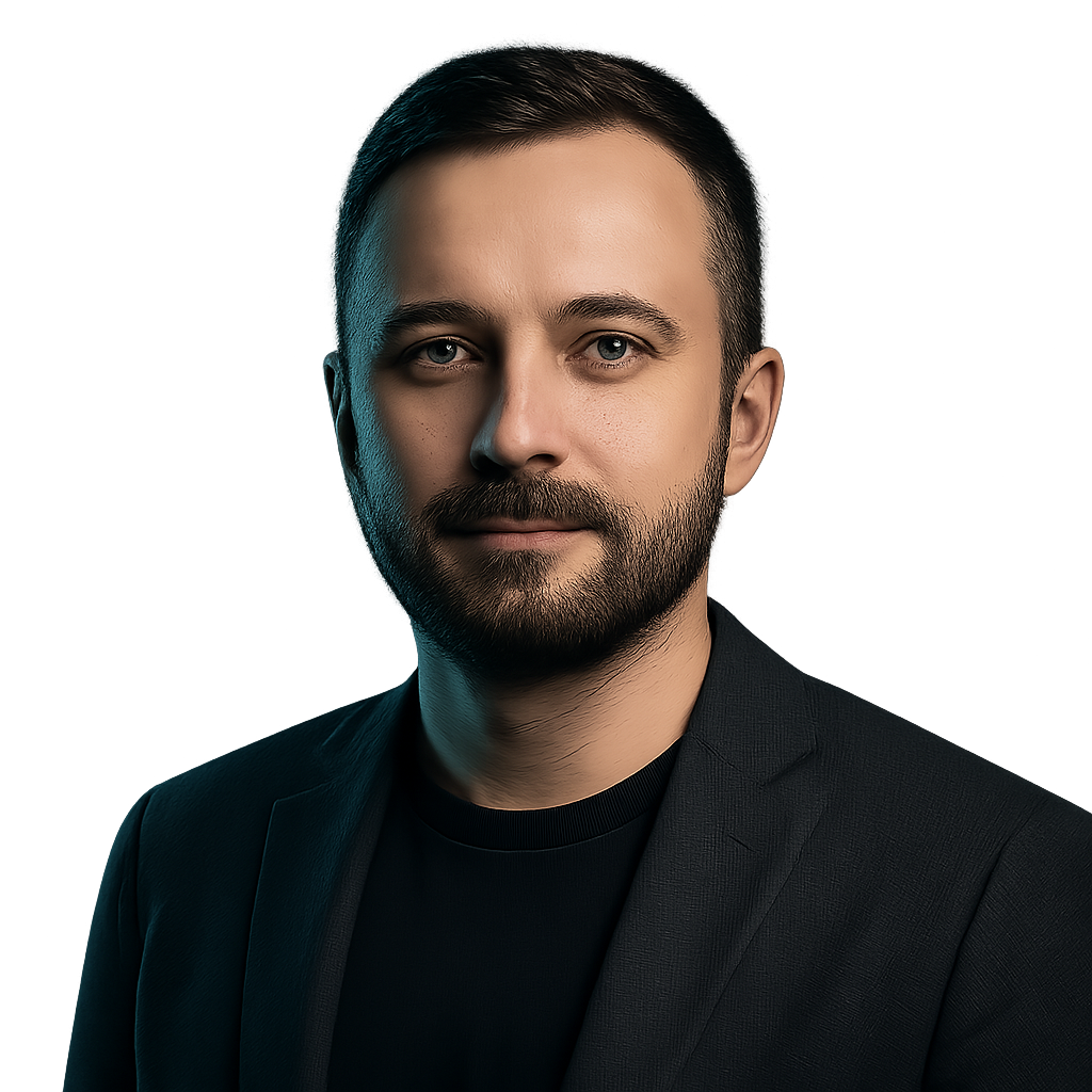 Portrait of Taras Melnyk, UI Platform Lead at Nebula Labs