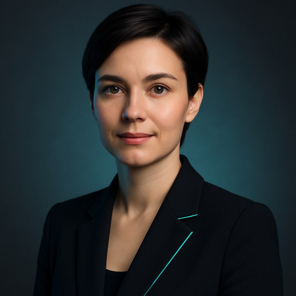 Portrait of Iryna Kovalenko, senior UI engineer