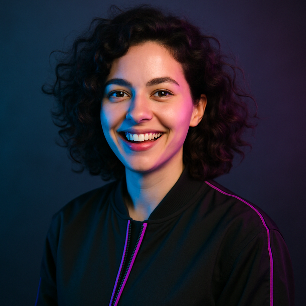 Portrait of Kateryna Bondar, motion designer