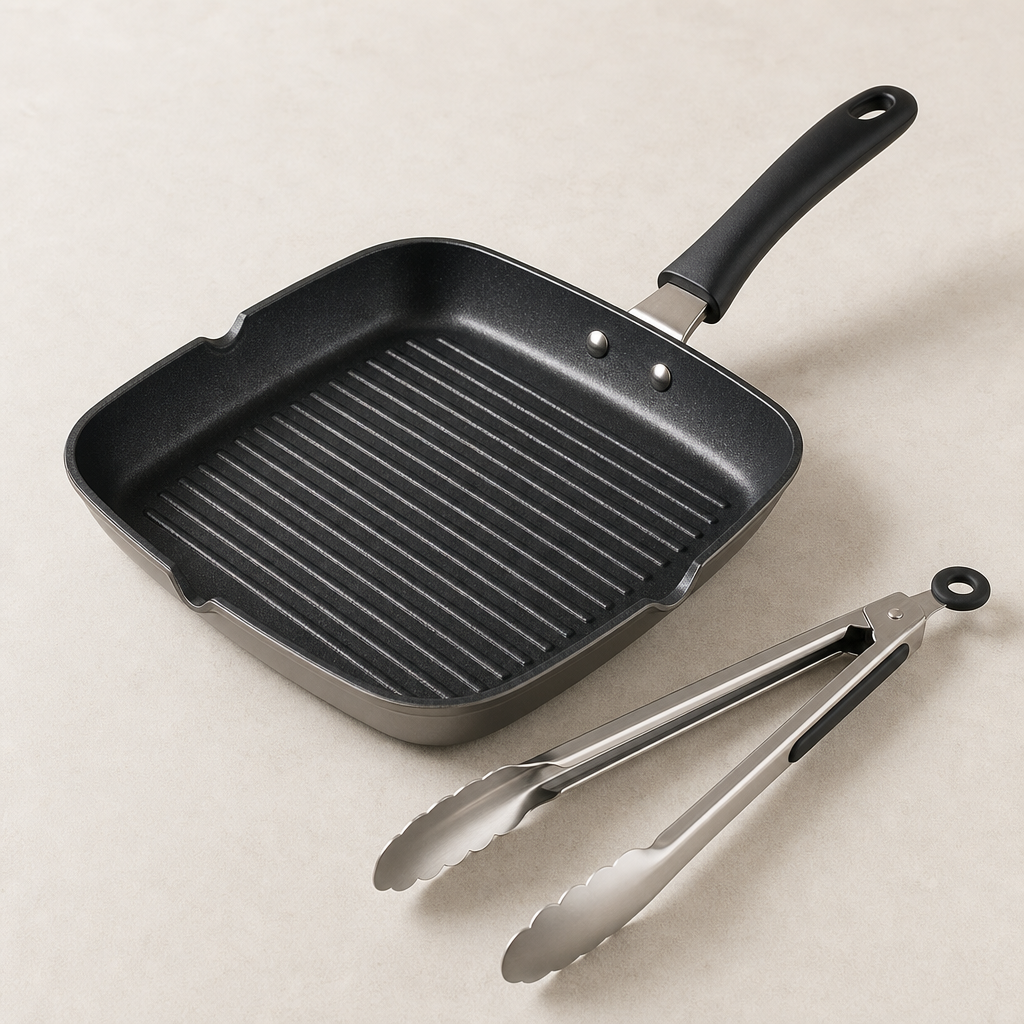 Grilling pans and grill tools