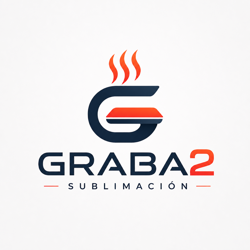 Logo moderno de Graba2 Sublimación