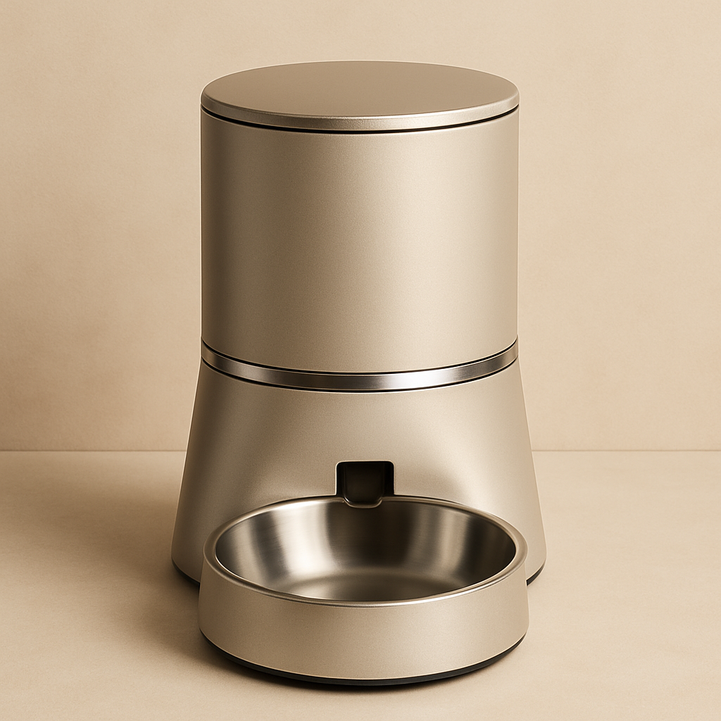 Comedero automático elegante para mascotas