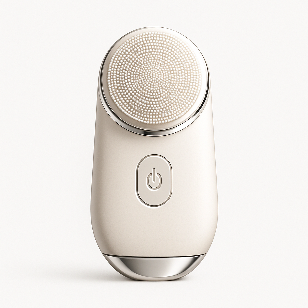 Dispositivo sónico elegante para limpieza facial