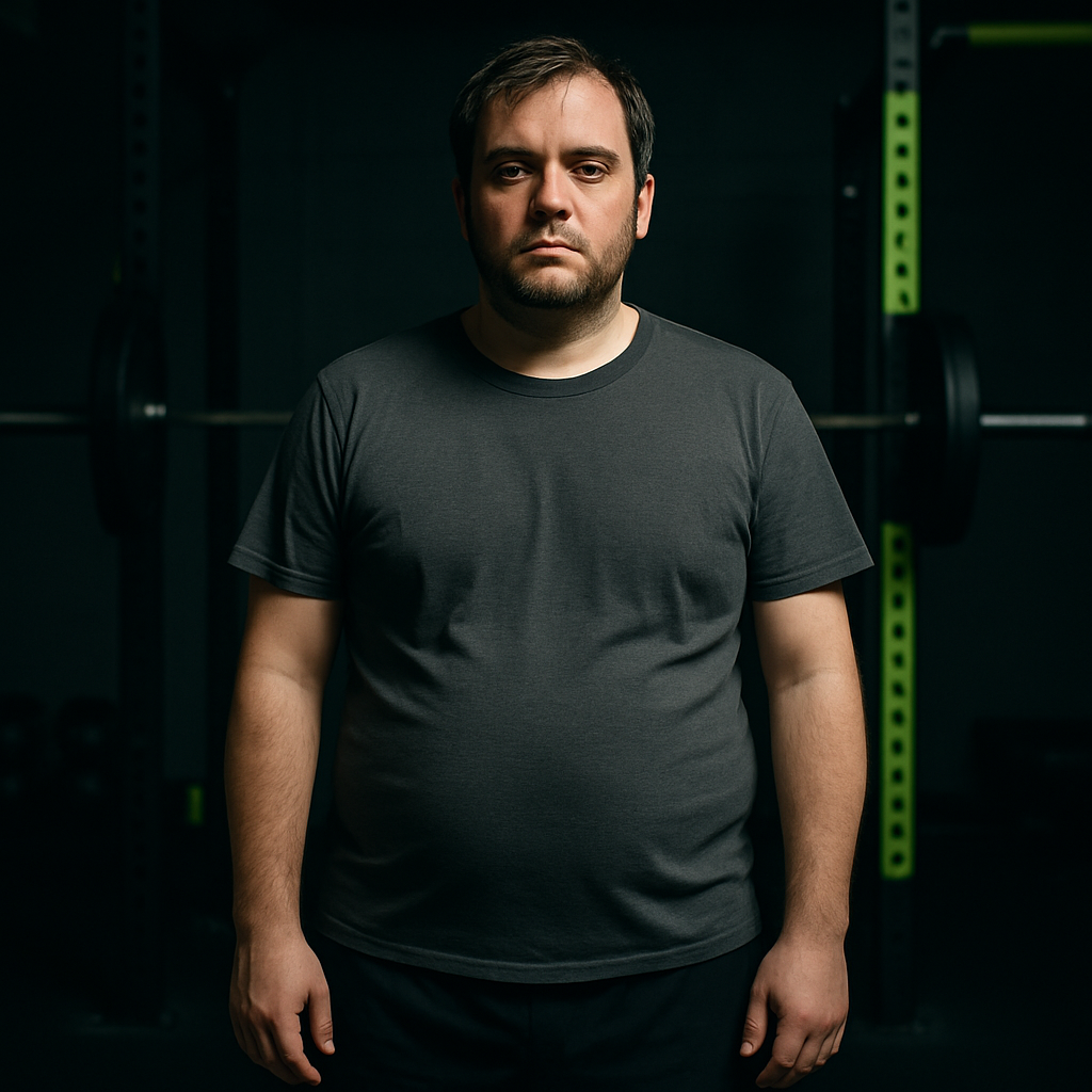 Jon before transformation