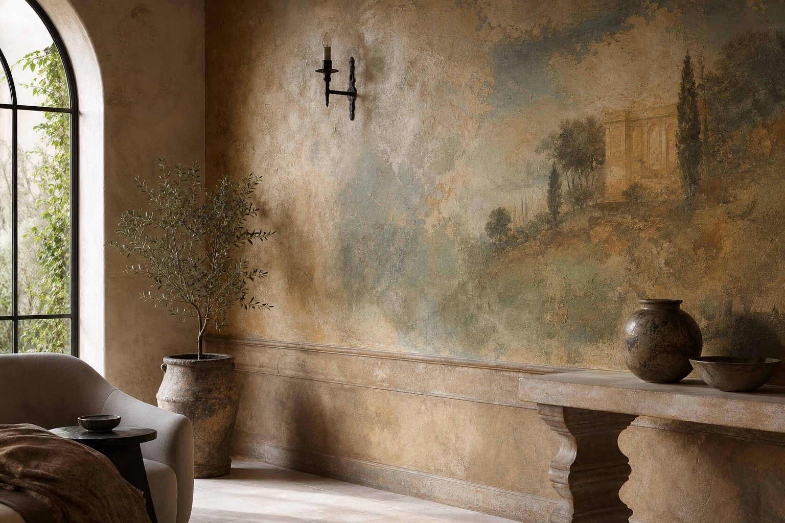 Representative artisan finish for Artistic & Aged Wall Treatments
