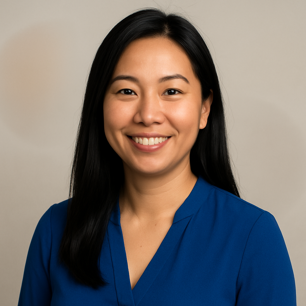 Portrait of Samantha Lee, satisfied customer