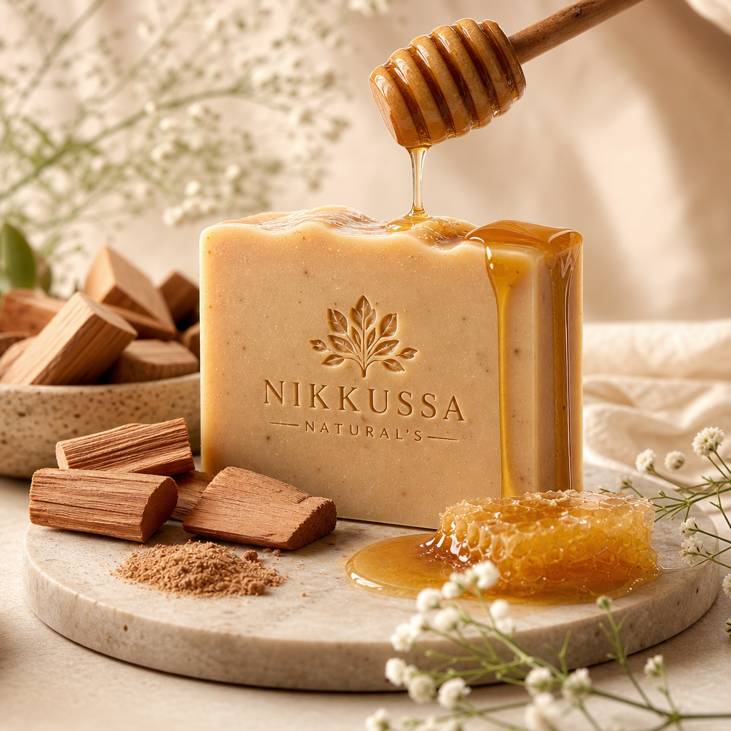 Sandalwood Honey Soap