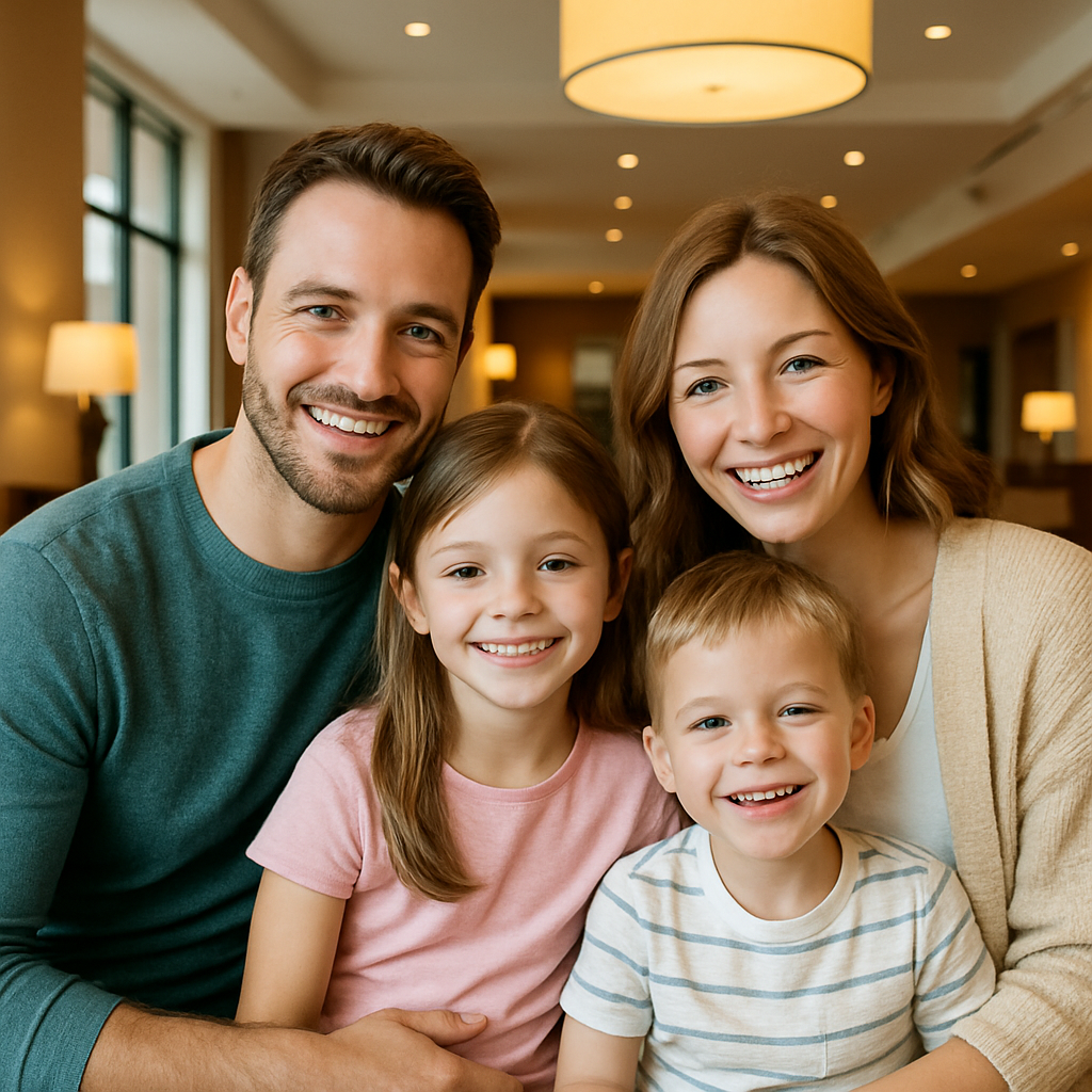 Foto da família Silveira