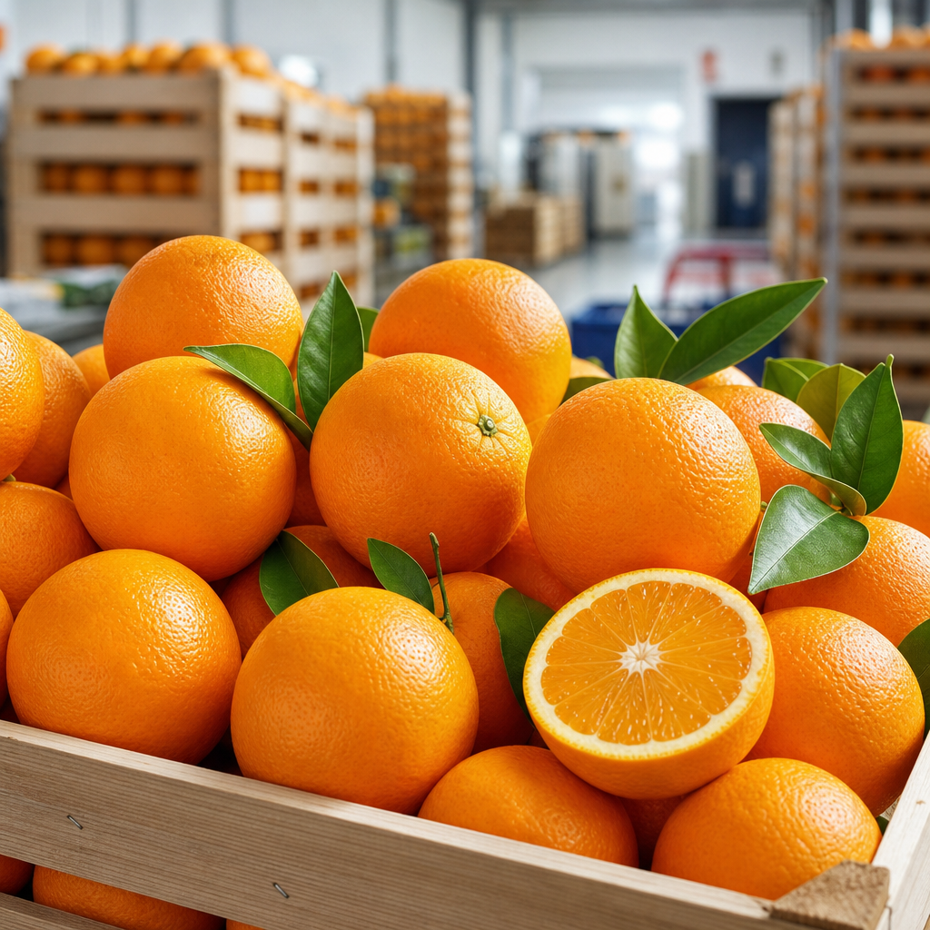 Assortiment de fruits colorés : agrumes, baies et fruits à noyau sur une table claire